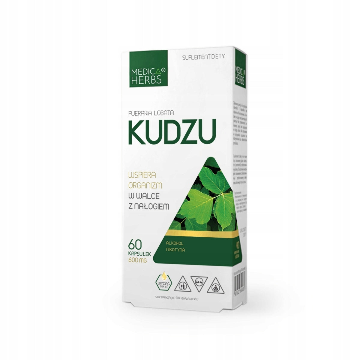 MEDICA KUDZU Addiction Isoflavones Symptoms of menopause STRONG BONE ADDICTIONS