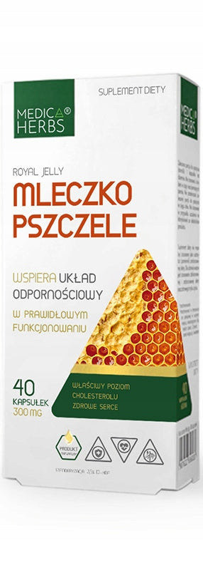 MEDICA ROYAL JELLY vitality immune system infections INFLUENZA COUGH Manufacturer code 5907622656934