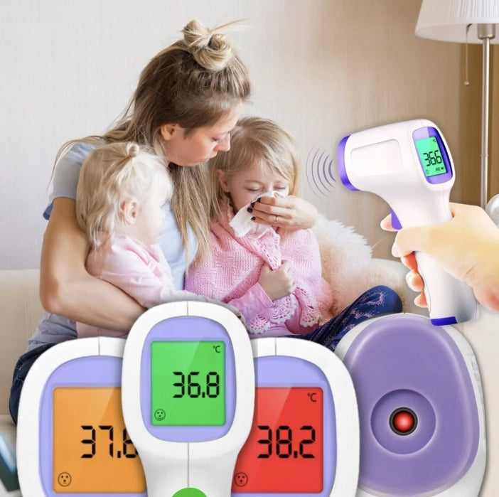 MEDICAL NON-CONTACT THERMOMETER INFRARED MEDICAL LCD ACCURATE FAST Medical device no