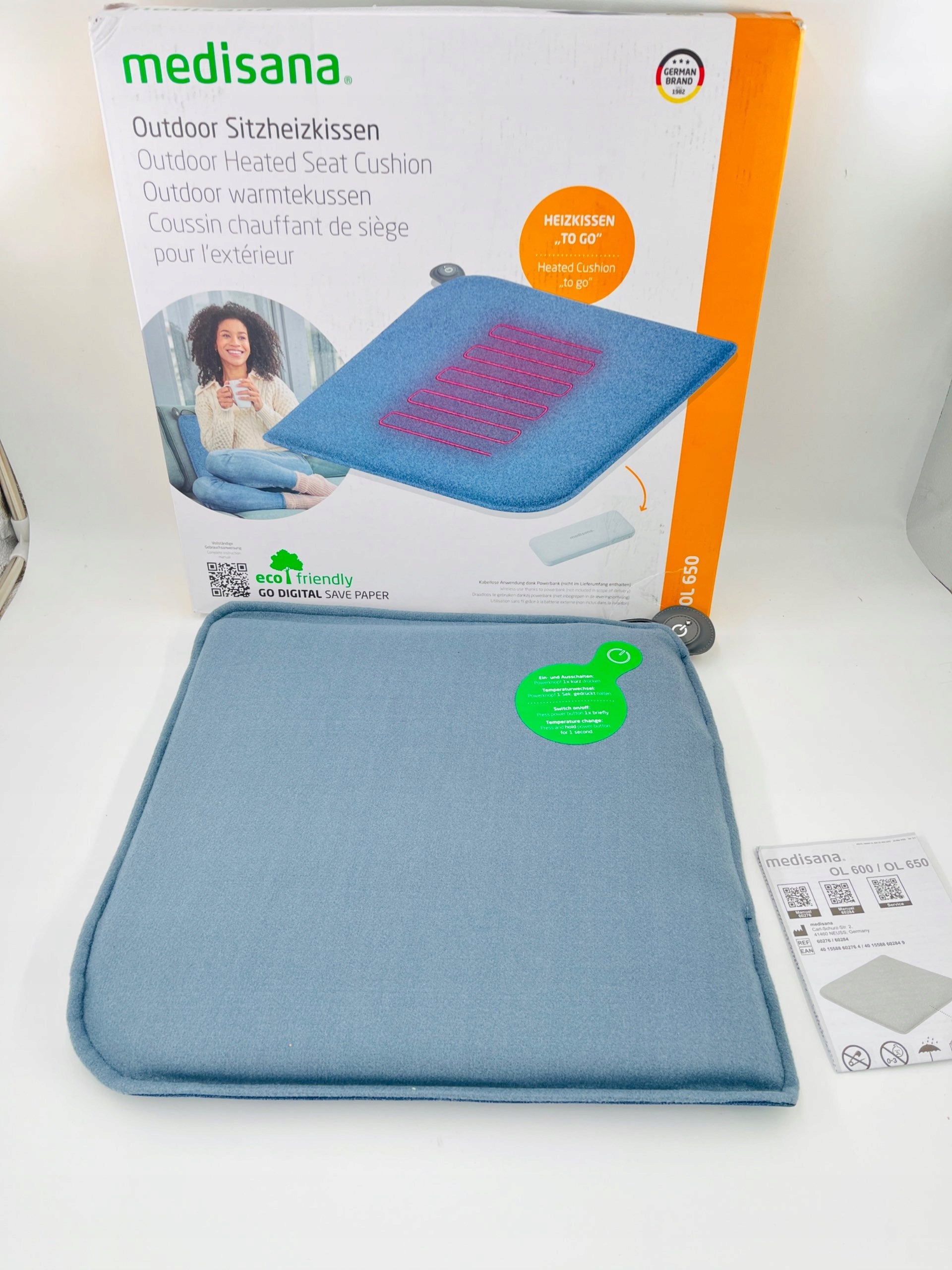 MEDISANA OL 650 CUSHION OUTDOOR WARMING MAT Medical device type accessories for a medical device or a product without an intended medical purpose