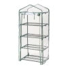MEDIUM GARDEN GREENHOUSE FOLDING PVC 69x49x160cm Dedra Width 0.69 m