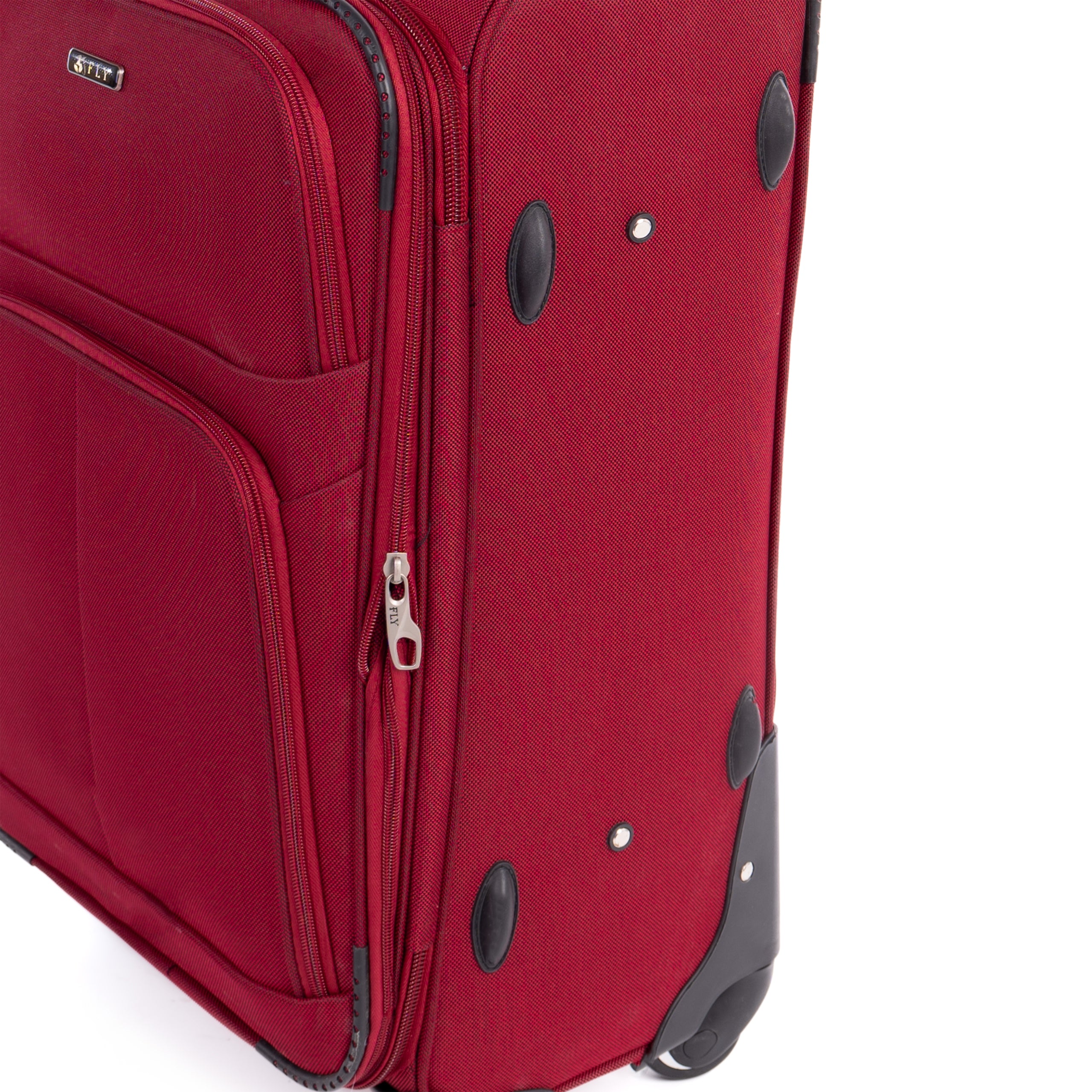 MEDIUM SUITCASE ON WHEELS TRAVEL LUGGAGE Soft XL Depth (shorter edge) 34 cm