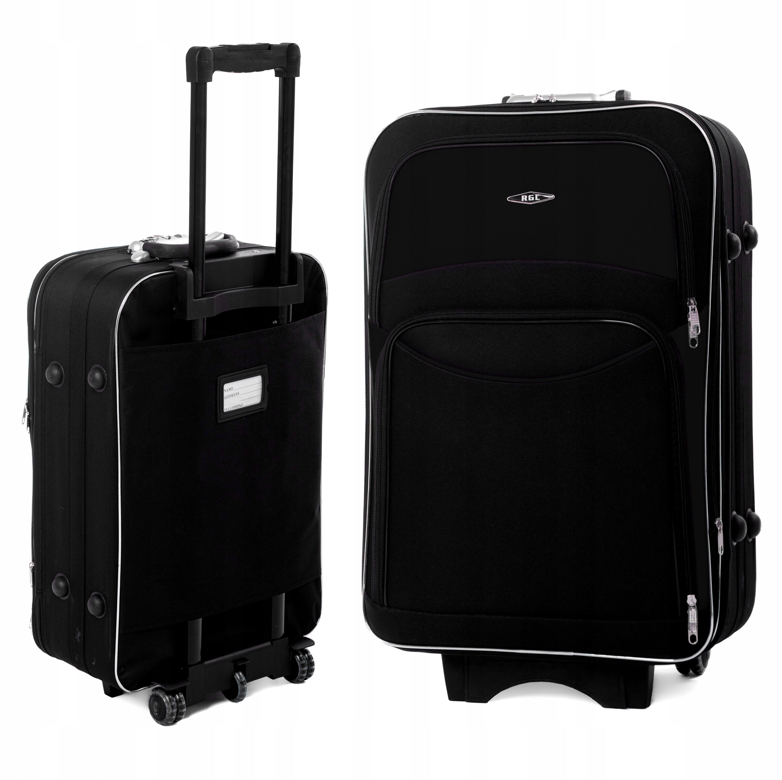 MEDIUM TRAVEL SUITCASE XL RGL LUGGAGE WHEELS BAG Brand RGL