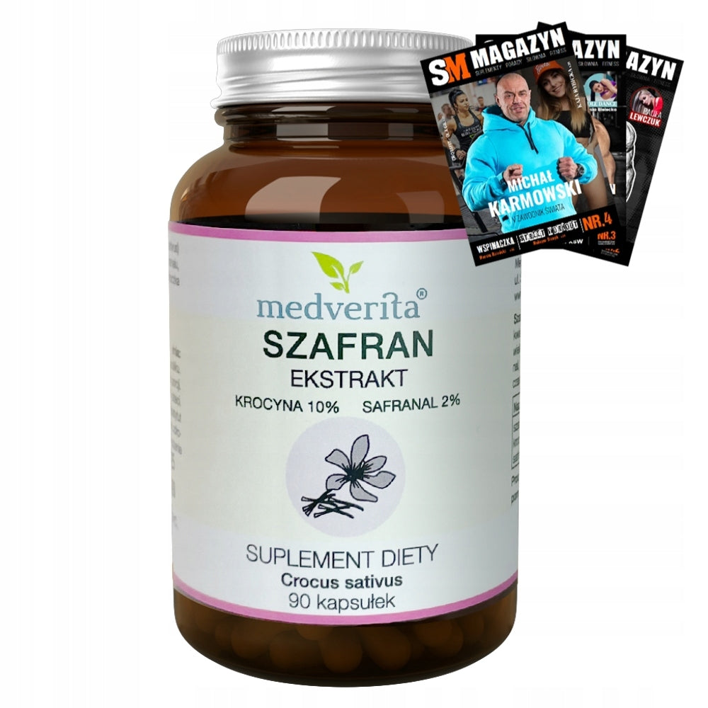 MEDVERITA SAFFRON MOOD EXTRACT LIBIDO HEART STRESS NERVOUS SYSTEM 90k