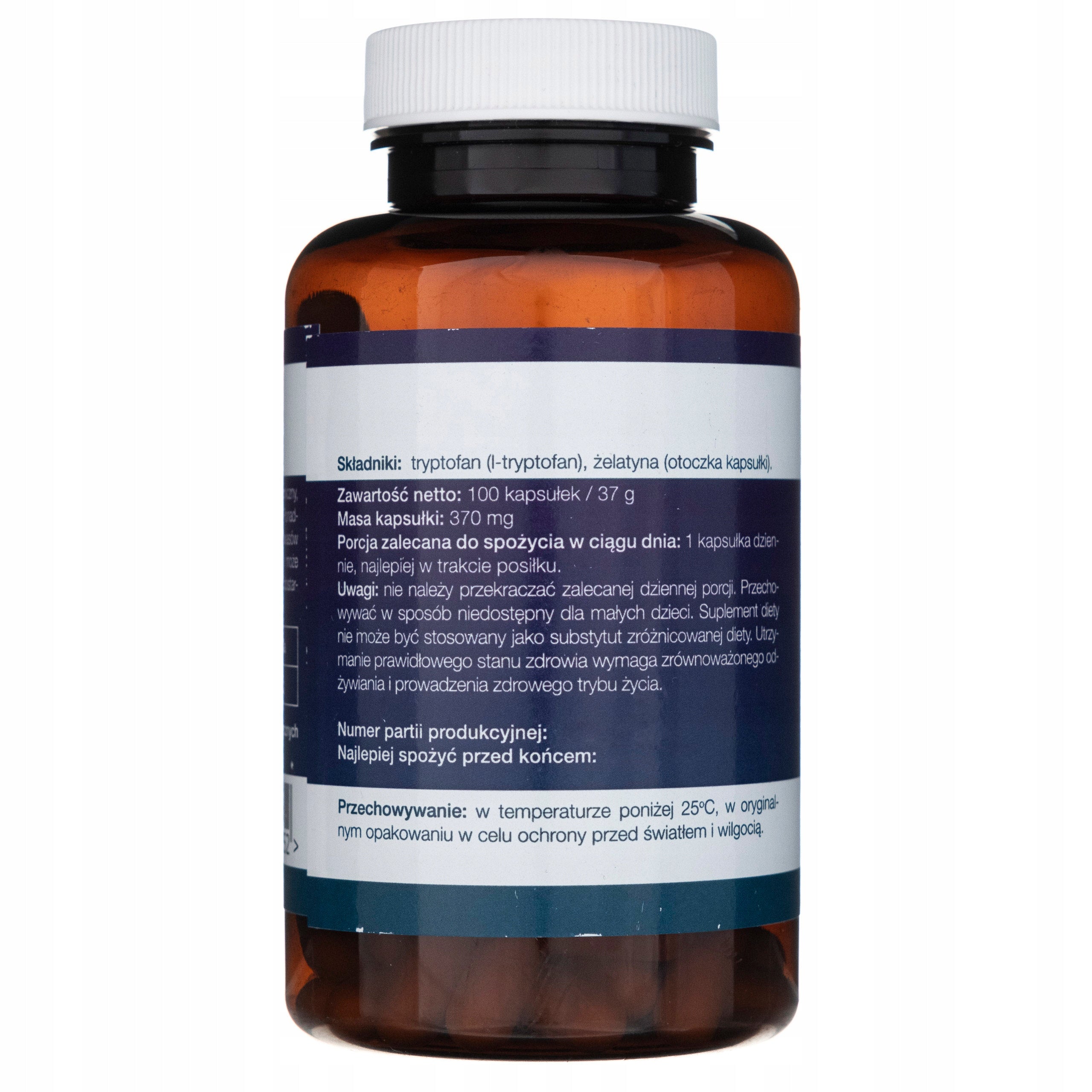 MEDVERITA TRYPTOPHAN L-TRYPTOPHAN BODY WEIGHT 100CAPS Brand Medverita