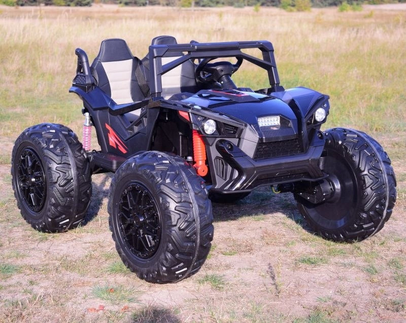 MEGA BUGGY FOR 2 CHILDREN, 4 MOTORS (310 IN), 24V, SOFT SEAT, SOFT Brand Super-Toys