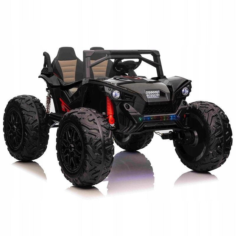 MEGA BUGGY FOR 2 CHILDREN, 4 MOTORS (310 IN), 24V, SOFT SEAT, SOFT