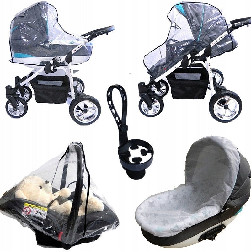 MEGA ESSENTIAL mosquito net set 2x foil + freebie