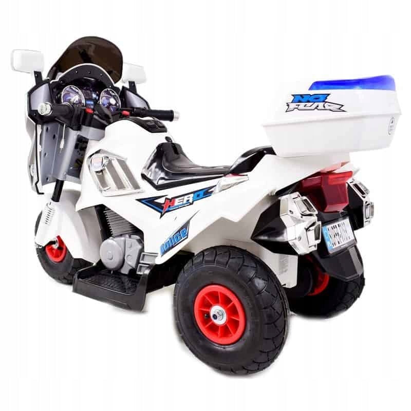 MEGA GREAT MOTOR HERO WITH SOUNDS ON PUMPED WHEELS/ 8815 12 V Manufacturer code CH-8815-AIR-BIAŁY