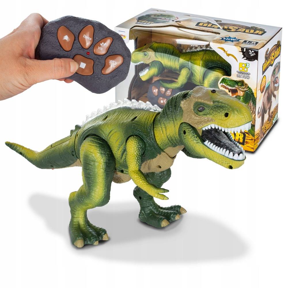 MEGA HUGE INTERACTIVE DINOSAUR T-REX REMOTE CONTROLLED WALKING ROARS XXL Manufacturer code 23NEW008