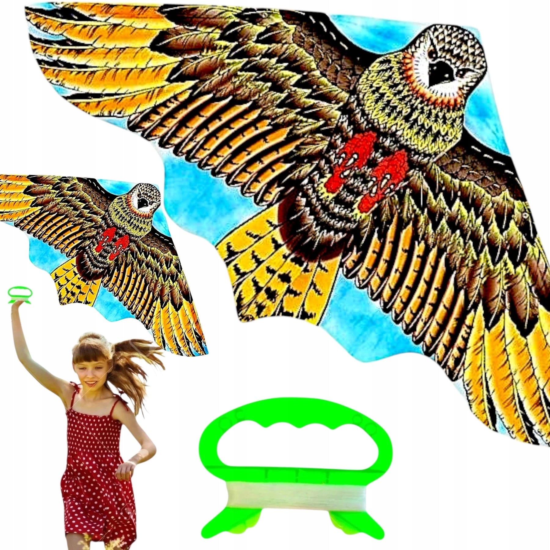 MEGA KITE EAGLE STRONG LARGE HUGE BIRD XXL 120 CM BIRD REPELLENT