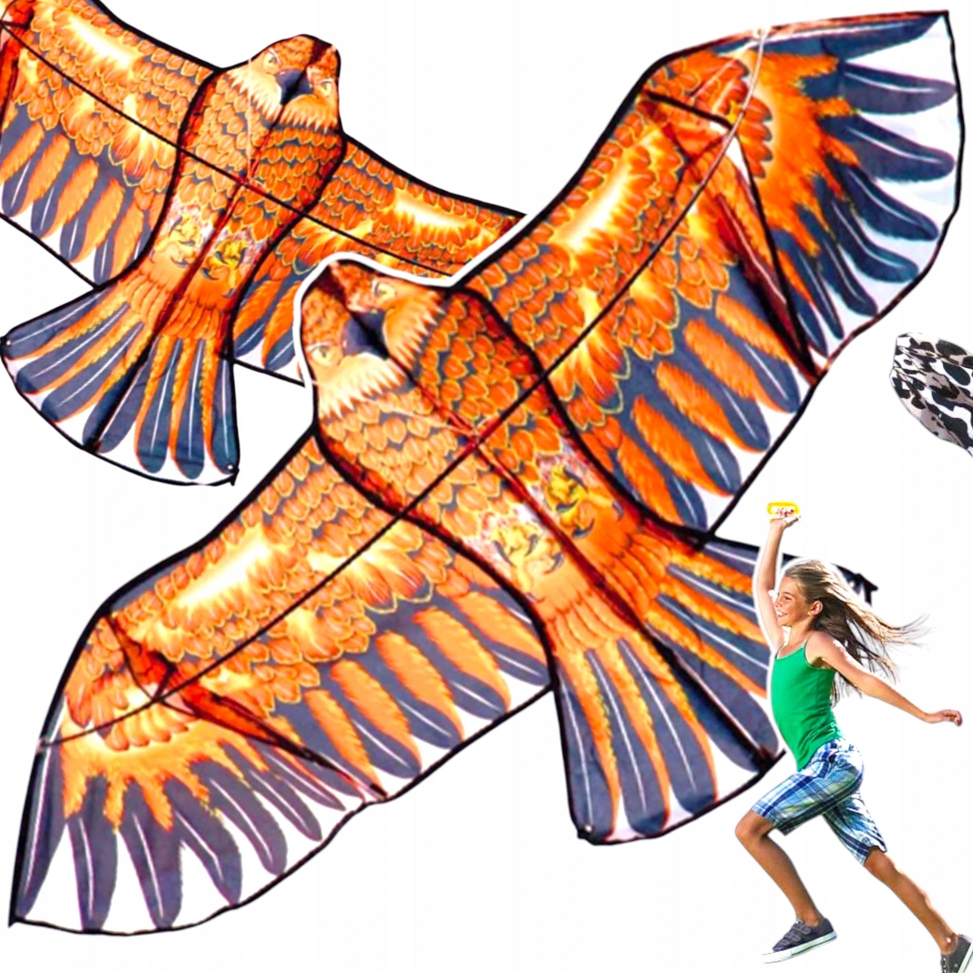 MEGA KITE EAGLE STRONG LARGE HUGE BIRD XXL 130 CM BIRD REPELLENT Brand Karwil