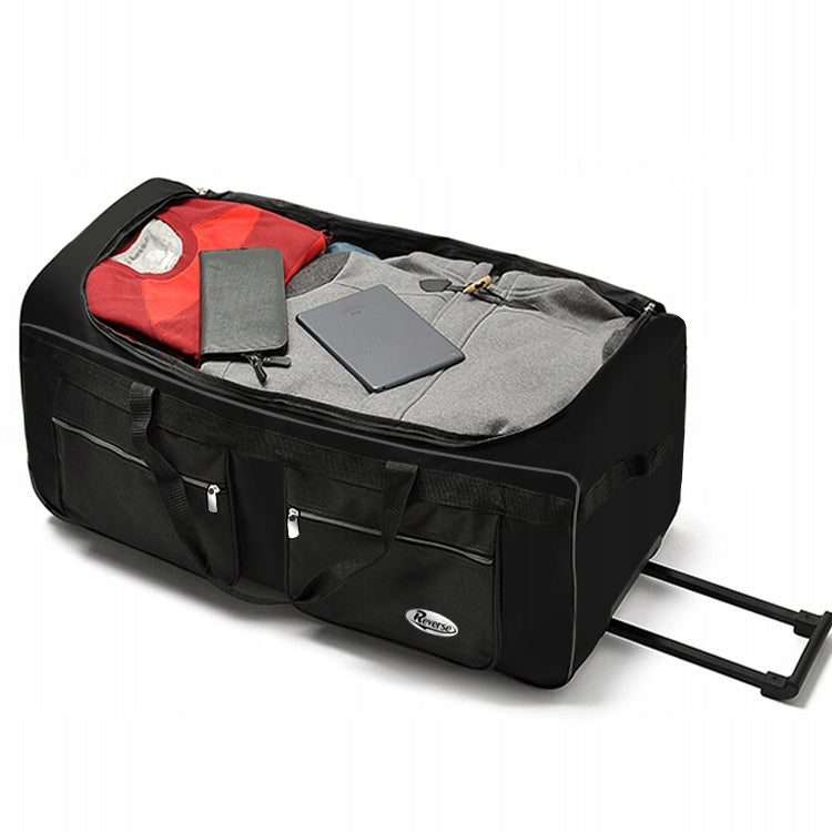 MEGA LARGE TRAVEL BAG ON 3 WHEELS SUITCASE 250L Brand Reverse