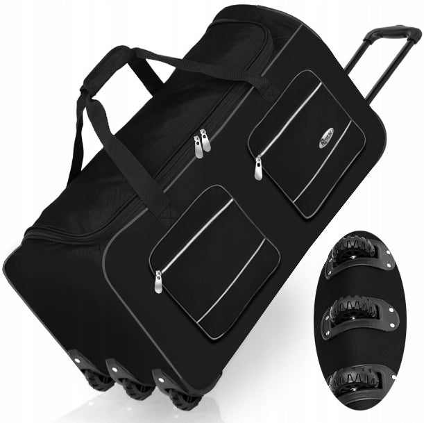 MEGA LARGE TRAVEL BAG ON 3 WHEELS SUITCASE 250L