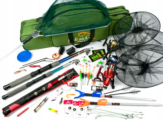 MEGA RICH FISHING SET JAXON 3x Z68 rod