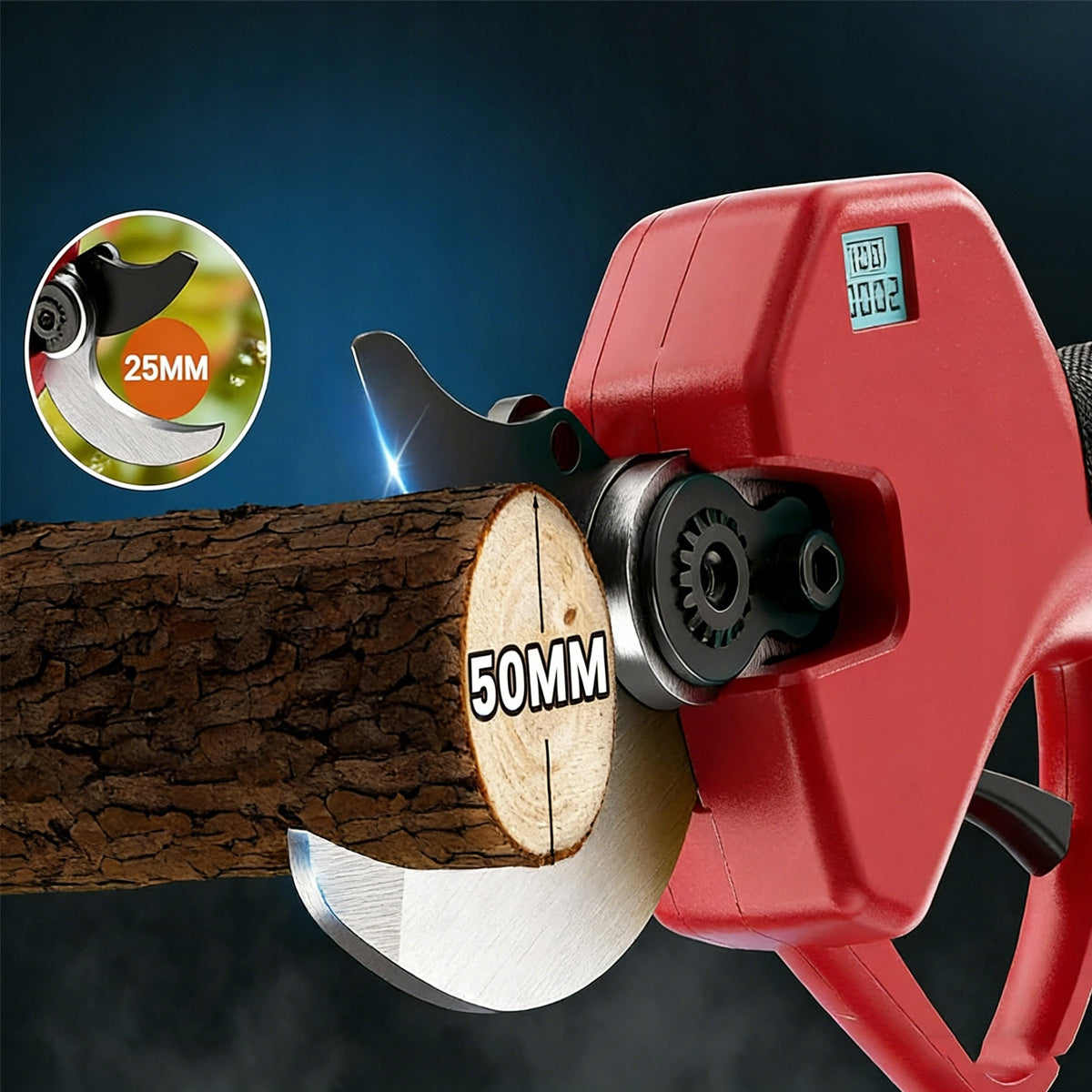 MEGA SET 2IN1 PRUNING SHEAR BOOM 2.3M 21V AKKU 2 PCS + CHARGER Product weight with unit packaging 4.12 kg