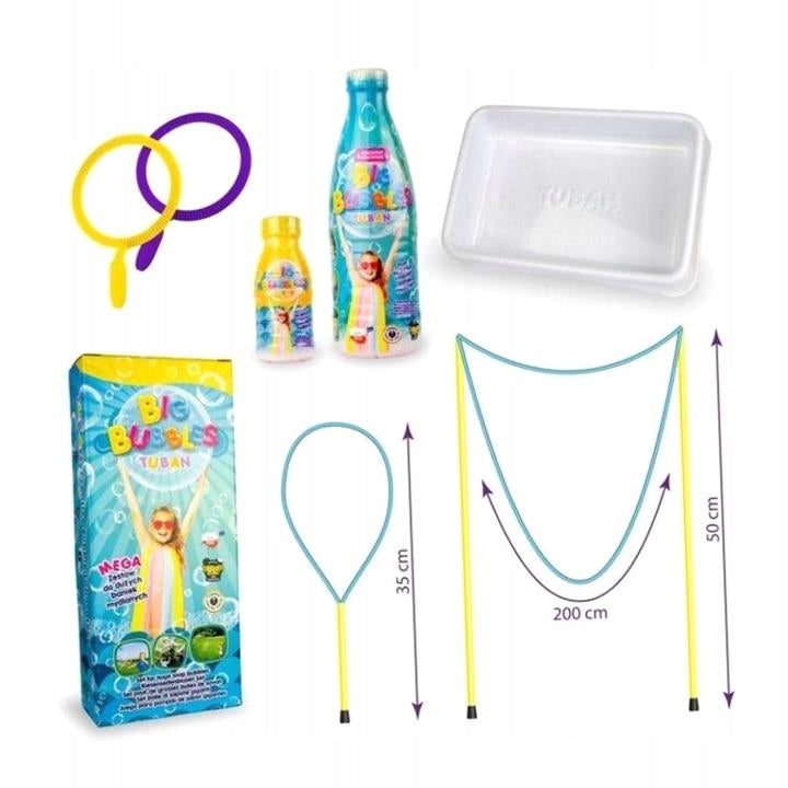 MEGA SET FOR LARGE SOAP BUBBLES TUBAN
