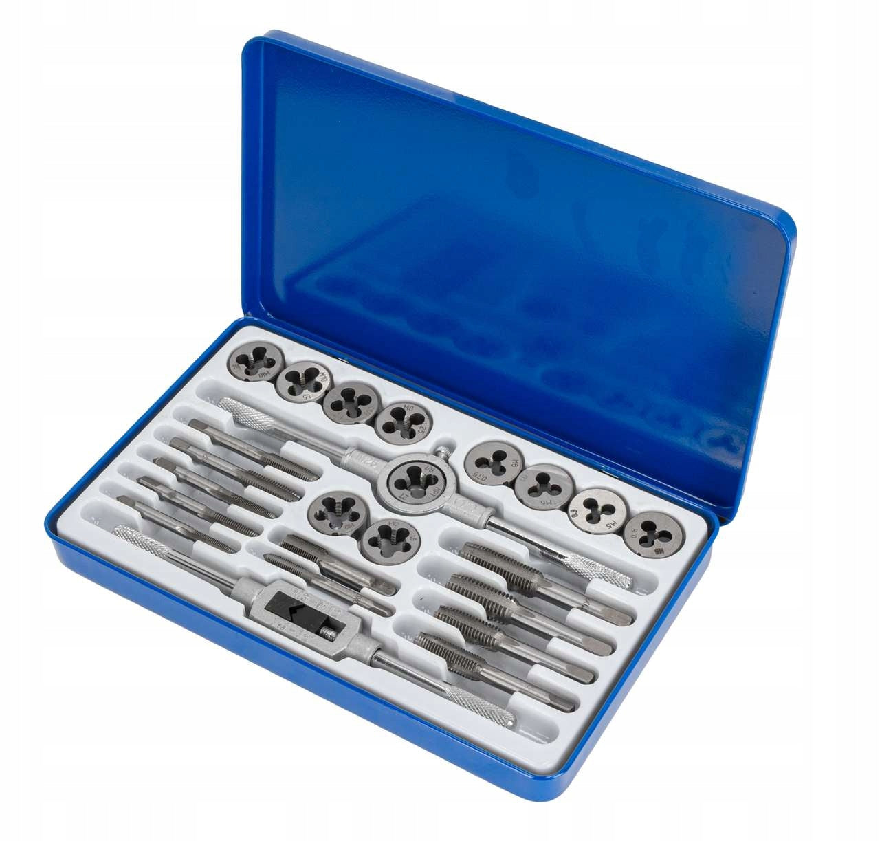 MEGA Set of taps and dies M5-M12 - 24 elements Packaging status original