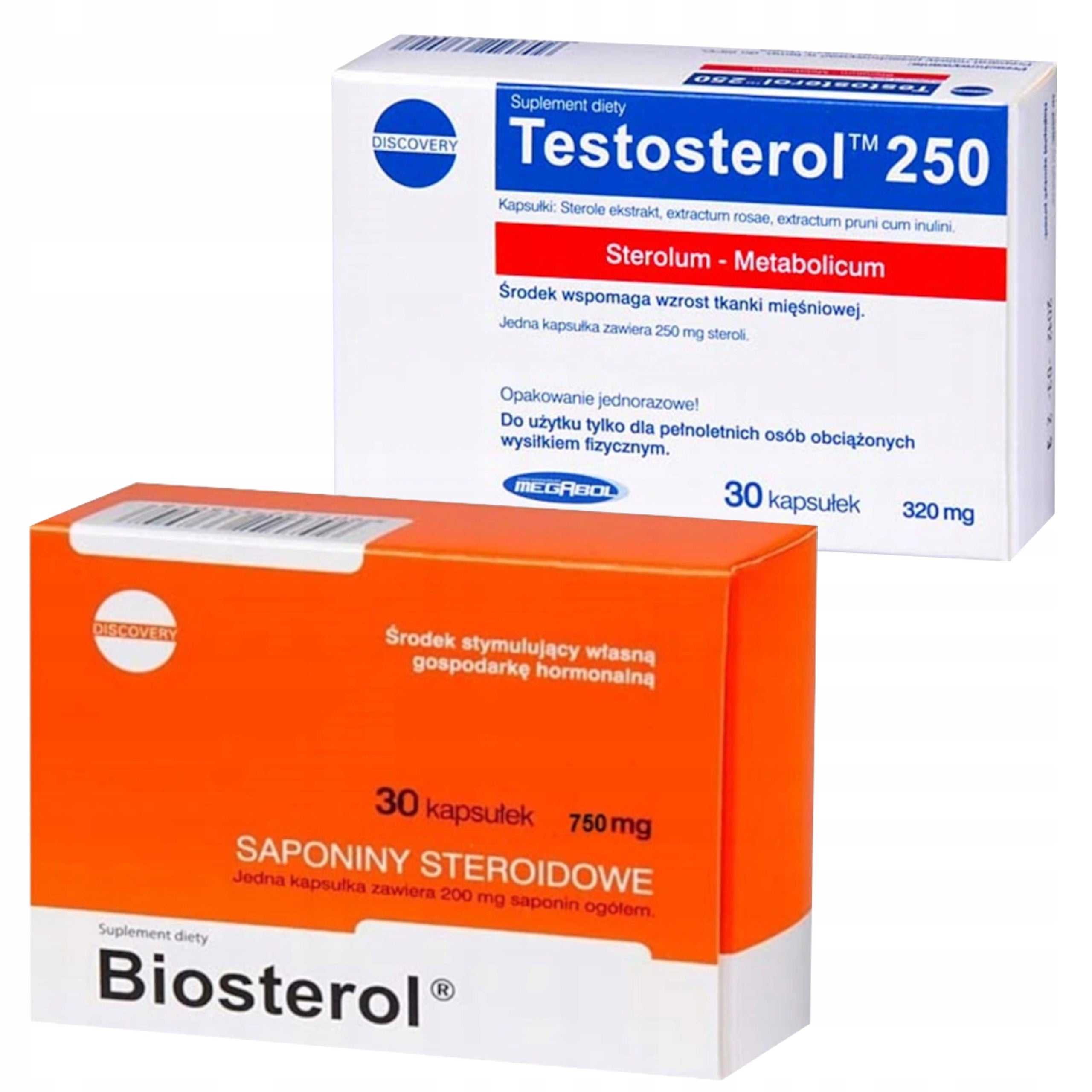 MEGABOL TESTOSTEROL 250 + BIOSTEROL TESTOSTERONE