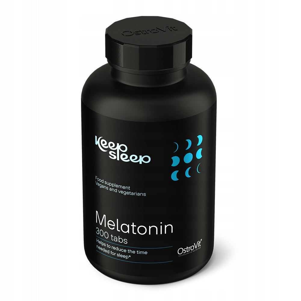 MELATONIN OstroVit Deep Sleep Melatonin 300 tabs HEALTHY Deep Sleep 1 mg Expiration date not specified