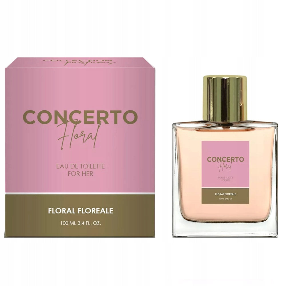 MELODY Concerto Floral Woman Eau de toilette for women Perfume EDT 100ml Brand Melody
