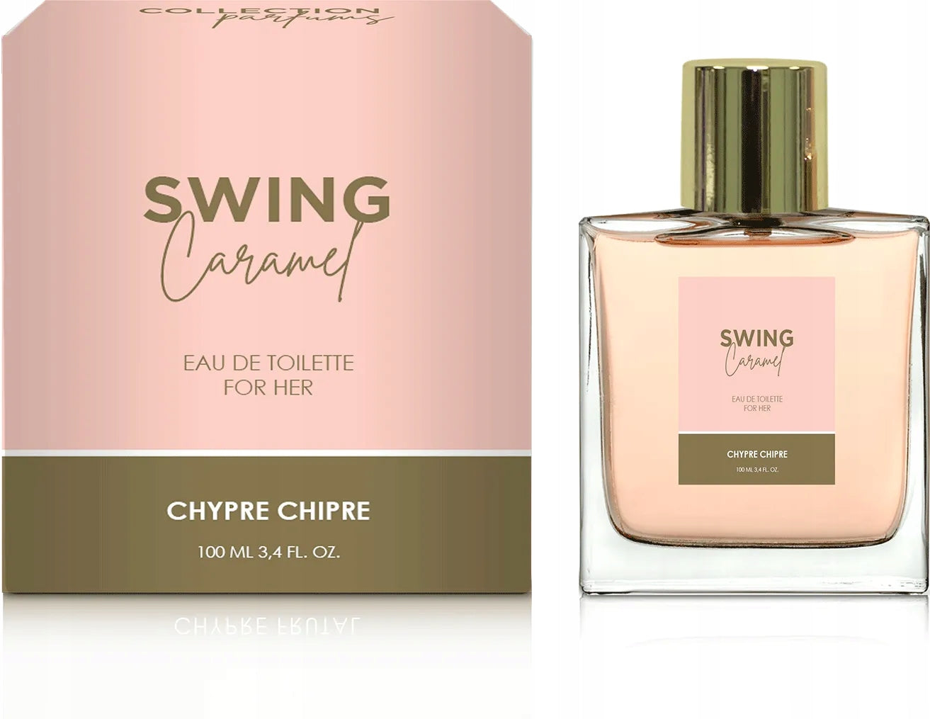MELODY PTO Eau de toilette SWING CARAMEL, 100 ml