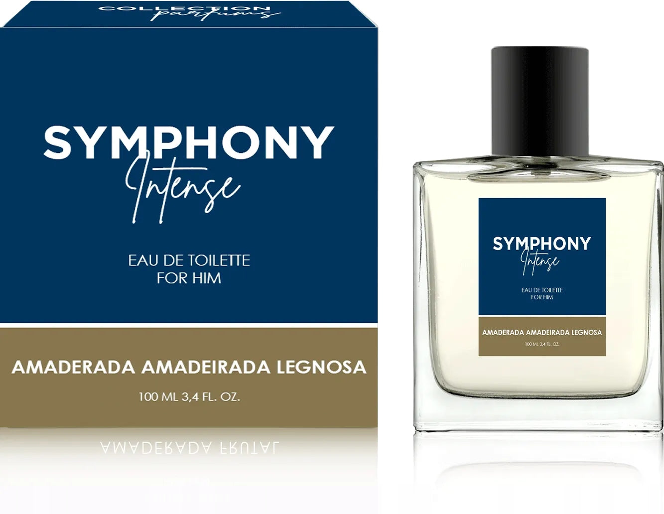 MELODY Symphony Intense Men EDT 100ml Packaging volume 100 ml