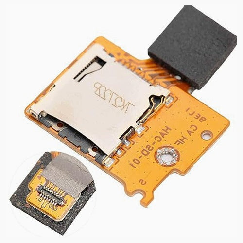 MEMORY CARD READER MODULE NINTENDO SWITCH SOLID STEEL SOCKET REPLACEMENT