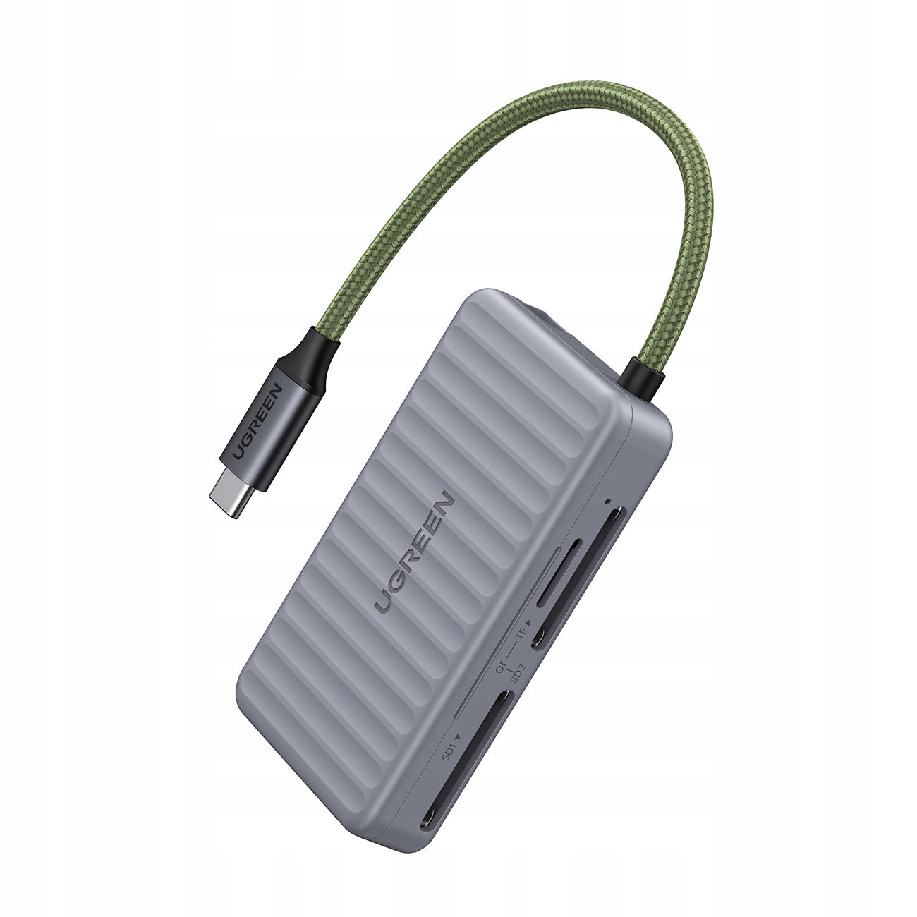 MEMORY CARD READER SD AND MICROSD ADAPTER FOR PHONE TO USB-C GREY Manufacturer Ugreen