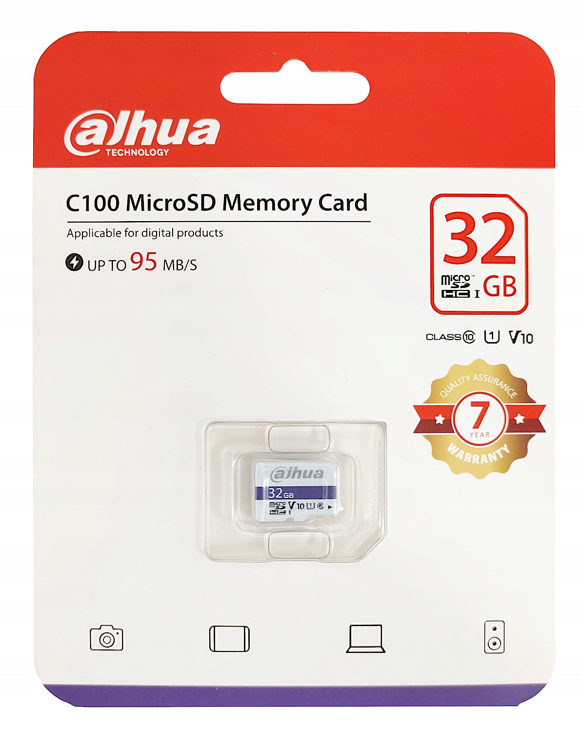MEMORY CARD TF-C100/32GB 32 GB DAHUA Manufacturer Dahua