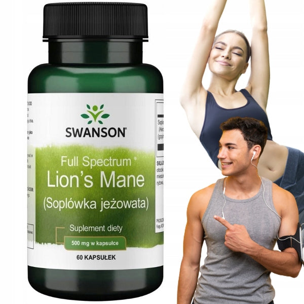 MEMORY CONCENTRATION Swanson FS Lion's mane (lion's mane) 60 kaps