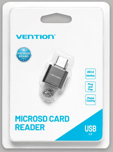 MEMORY READER USB-C/MICROSD CLMH0 VENTION Kind MMC/SD