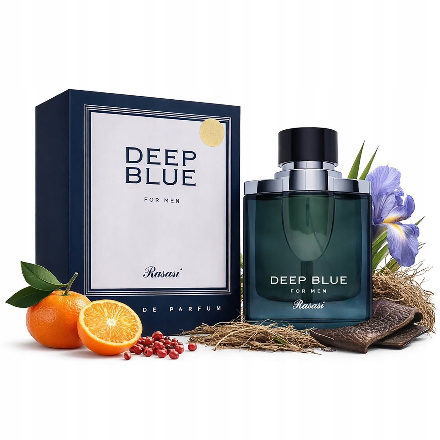 MEN'S ARABIC PERFUME Rasasi Deep Blue men Perfumed Water 100 ml