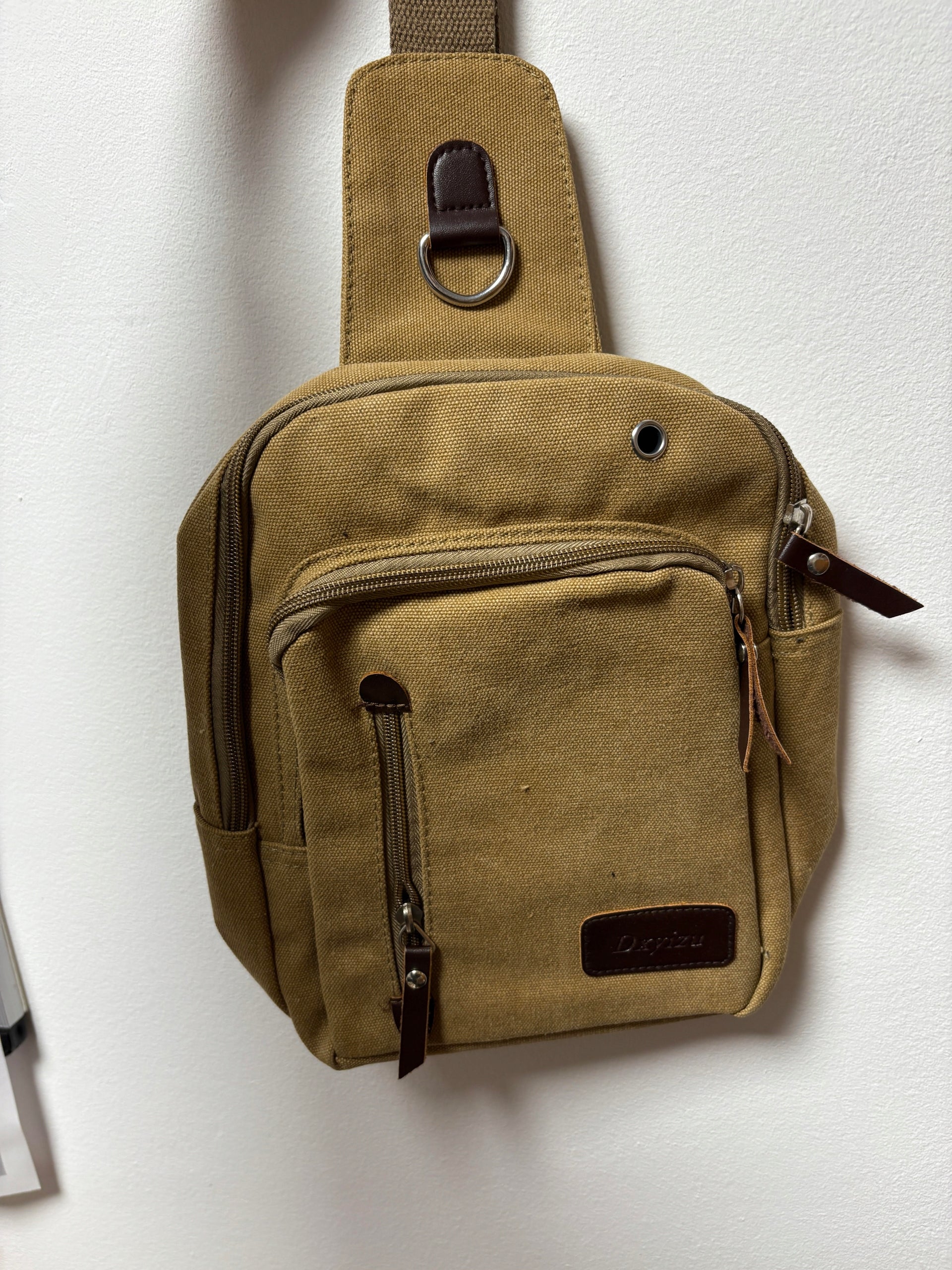 MEN'S BACKPACK FOR WORKING ON ONE FRAME CITY CANVAS