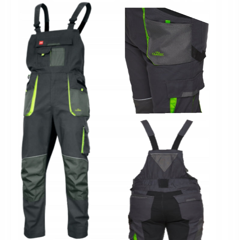 MEN'S ELASTIC WORK PANTS REINFORCED STRETCH SLIM overalls Season spring/fall