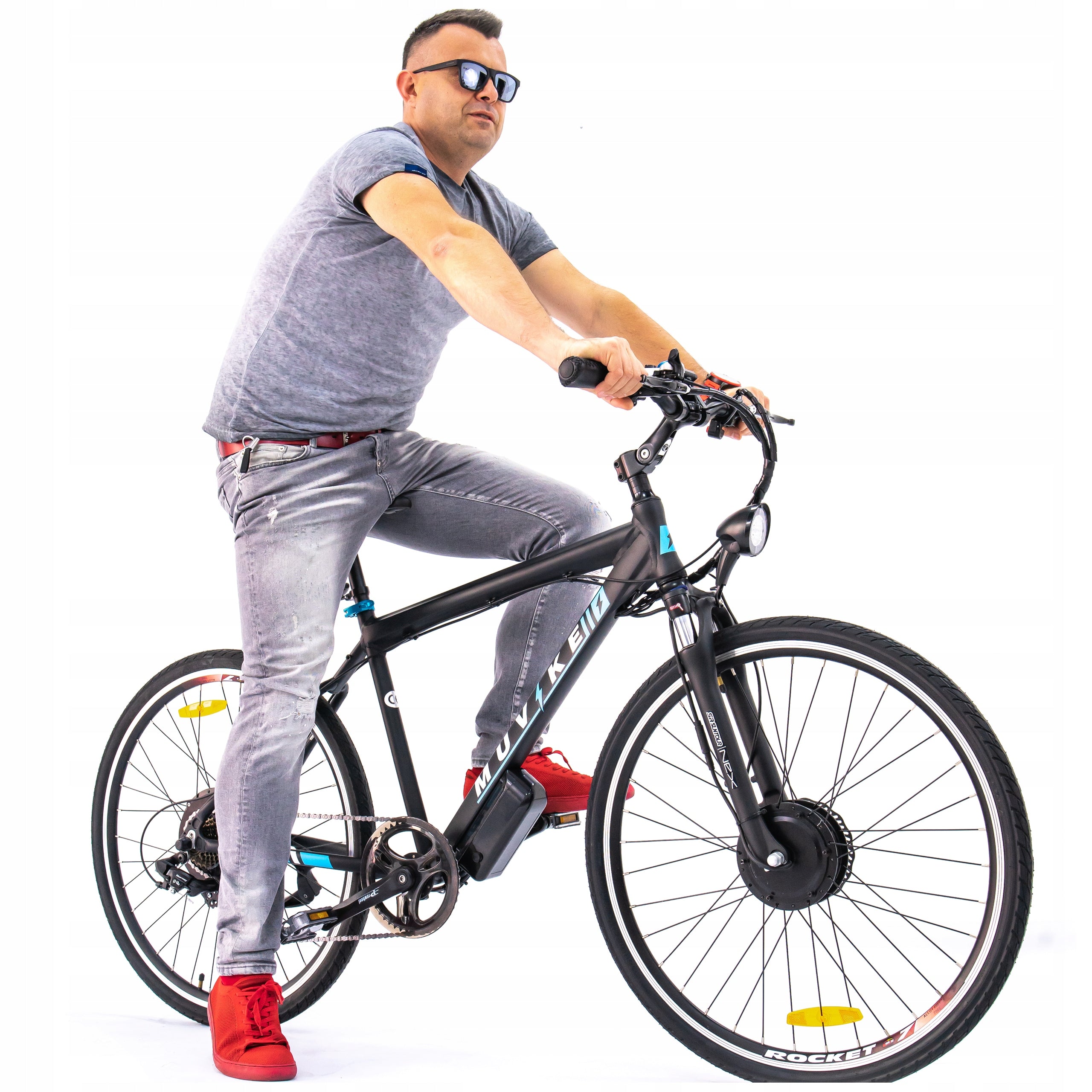 MEN'S ELECTRIC BIKE 28” MUVIKE TORERO POWER 49Nm 36V 250W 25km/h UP TO 75HP