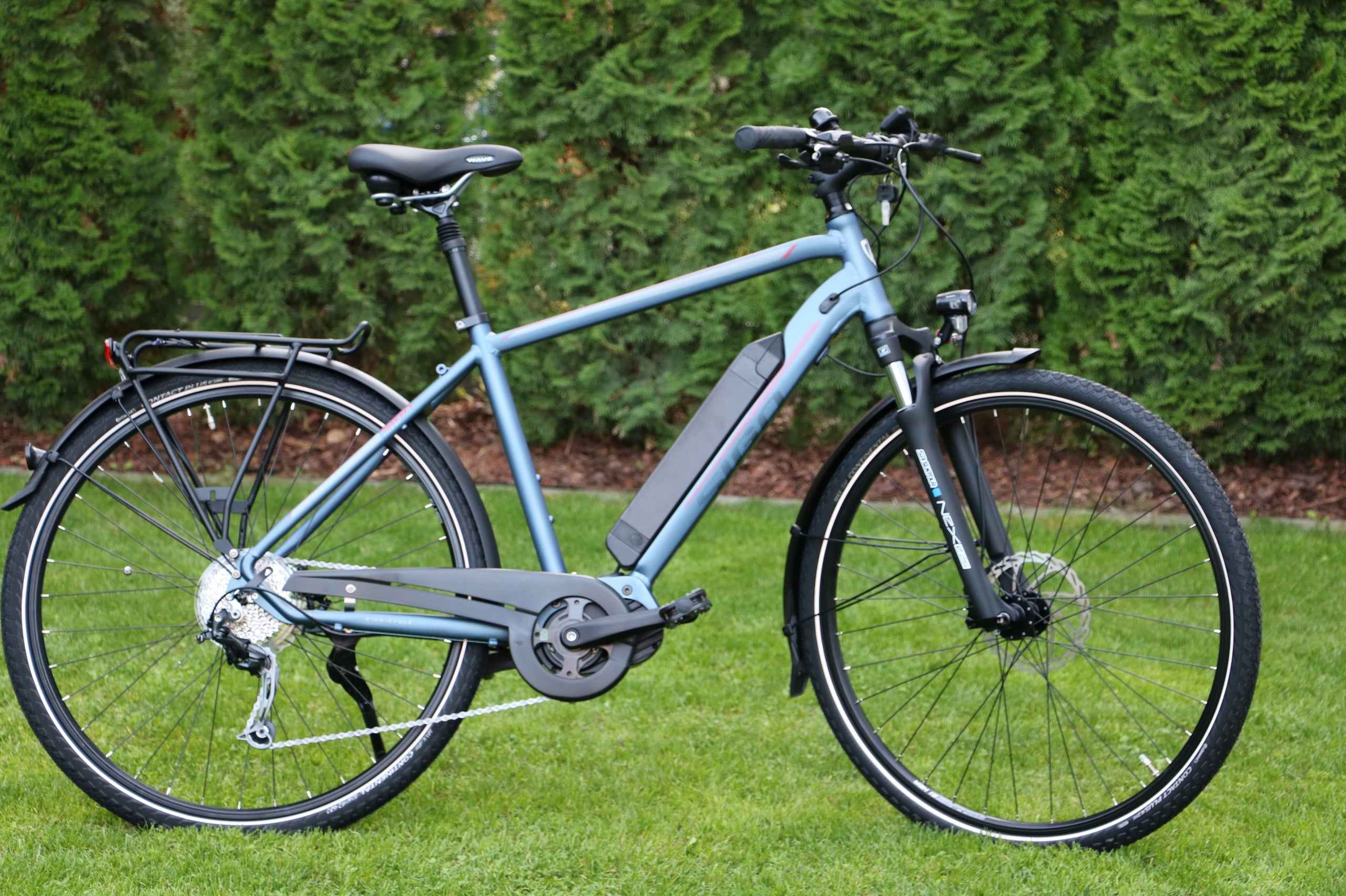 MEN'S ELECTRIC BIKE 28" TREKKING BAFANG MOTOR 80 NM RANGE 80 KM Model SIGN MESKI SILNIK CENTRALNY