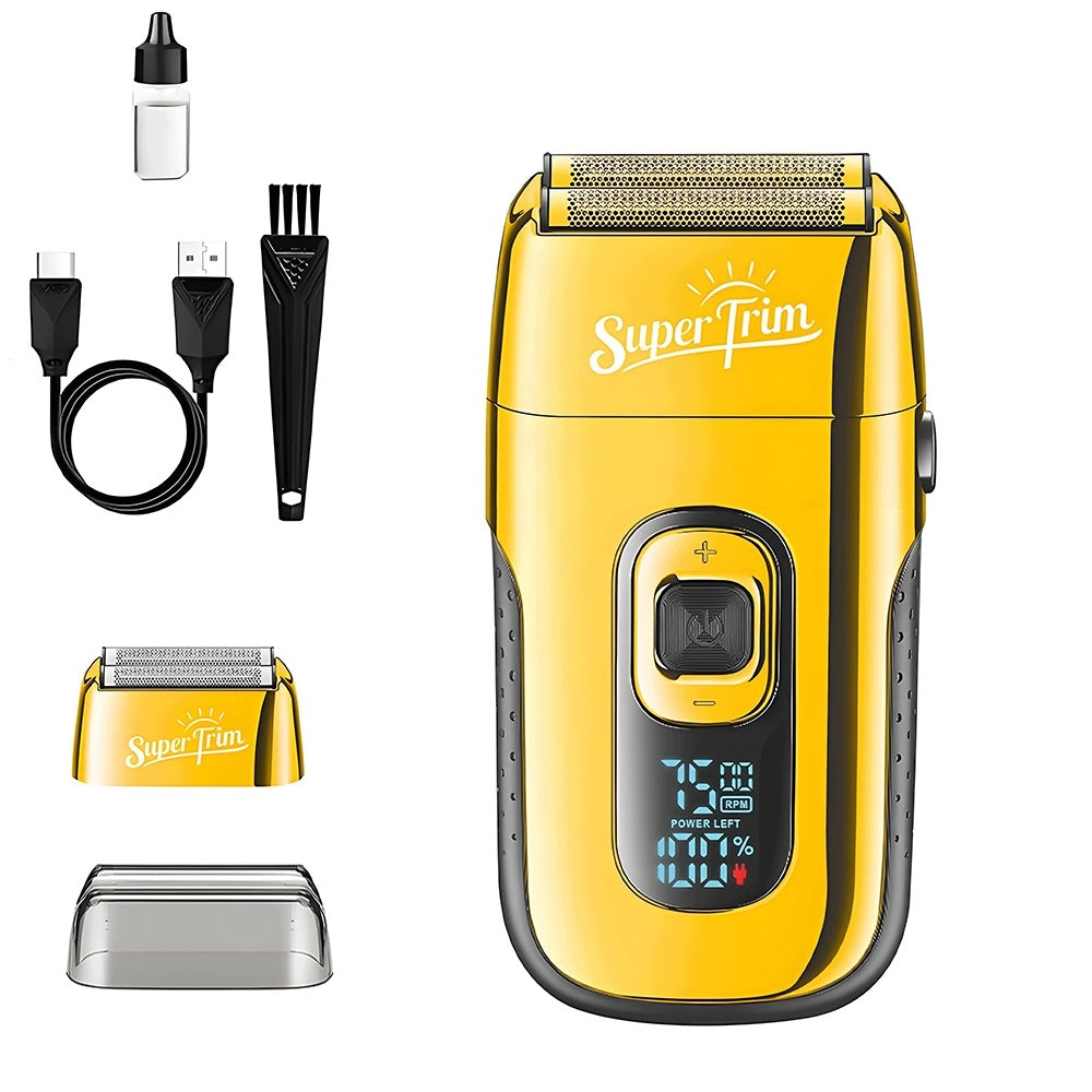 MEN'S ELECTRIC FACIAL SHAVING SHAVER FOIL WIRELESS FACE