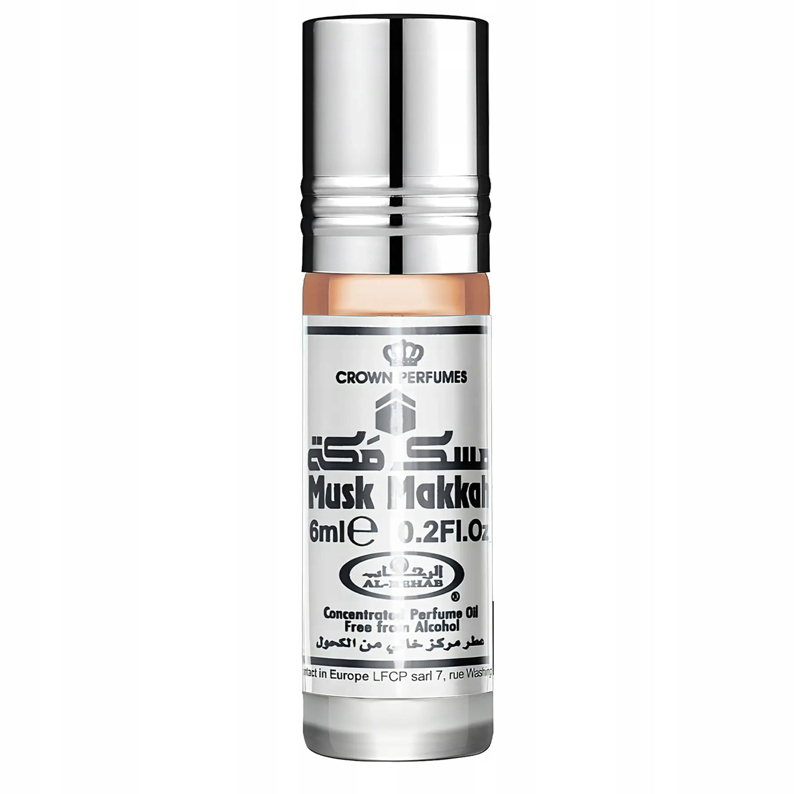 MEN'S PERFUME AL-REHAB MUSK MAKKAH WITH CLAW DURABLE STRONG ARABIC Packaging status original
