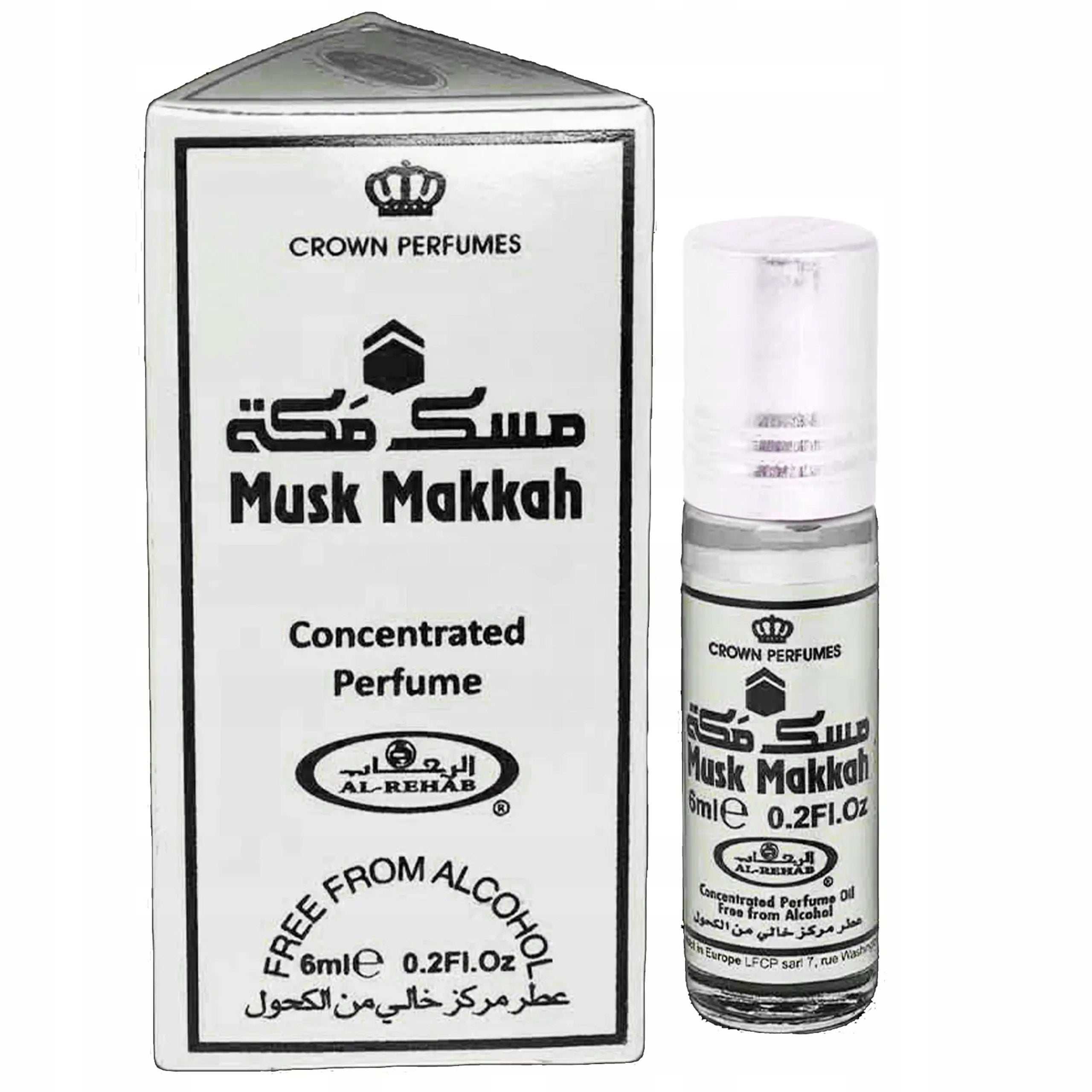 MEN'S PERFUME AL-REHAB MUSK MAKKAH WITH CLAW DURABLE STRONG ARABIC