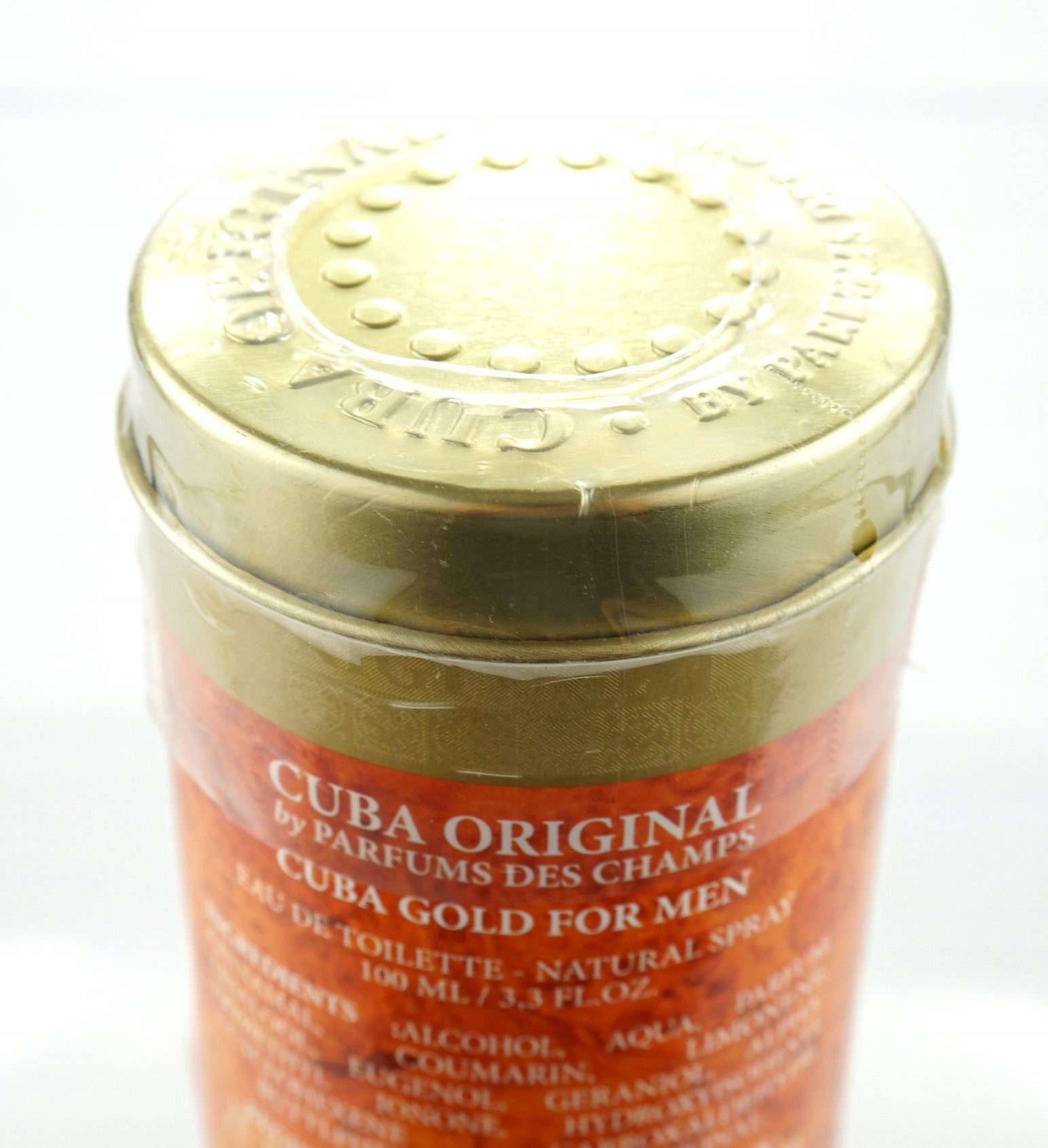 MEN'S PERFUME CUBA GOLD 100ml ORIGINAL Manufacturer code 5425017736097
