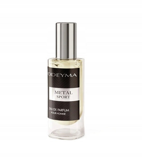 MEN'S PERFUME METAL SPORT 15ml YODEYMA Eau de Parfum for Him gift