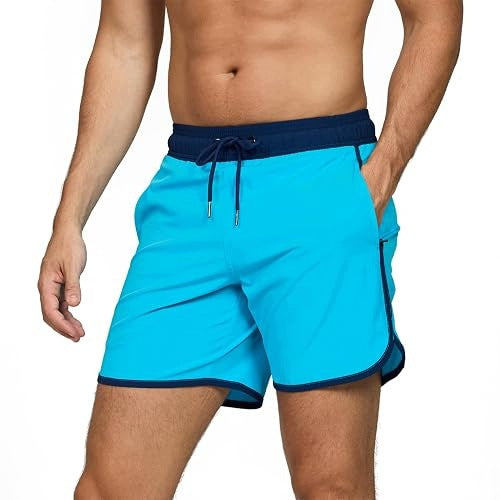 MEN'S QUICK-DRYING BEACH SWIMMING TRUNKS WITH ADJUSTABLE POCKETS Brand no brand