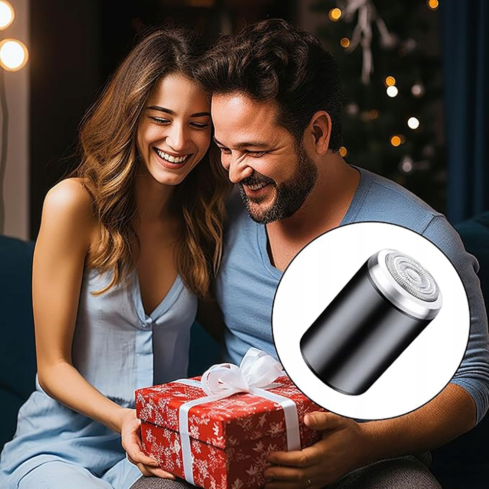 MEN'S SHAVER MINI PORTABLE USB BEARD ELECTRIC SHAVER Packaging status original