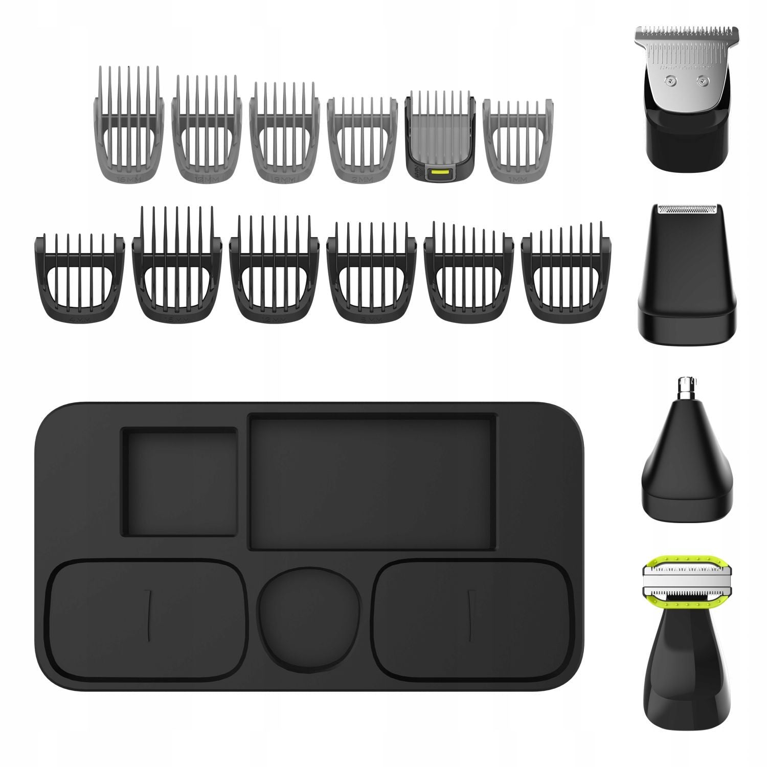 MEN'S SHAVER - TRIMMER - 14IN1- LED DISPLAY - FOR FACE AND BODY Packaging status original