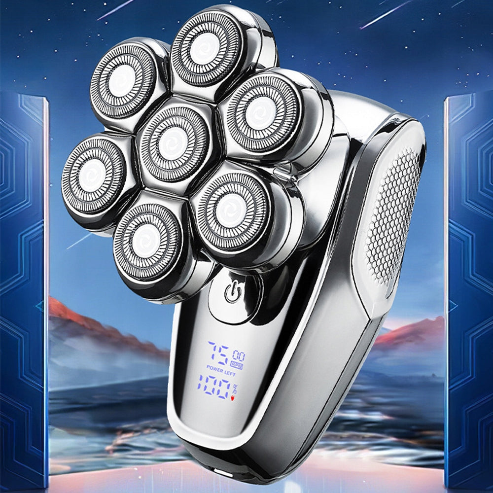 MEN'S SHAVER WITH 7D FLOATING FACE HEAD BLADES WATERPROOF 5IN1 Brand no brand