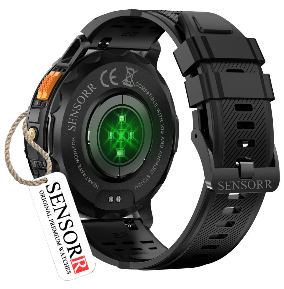 MEN'S SMARTWATCH WITH GPS WATERPROOF SPORT TALK COMPASS FLASHLIGHT PL Manufacturer code S-K67B