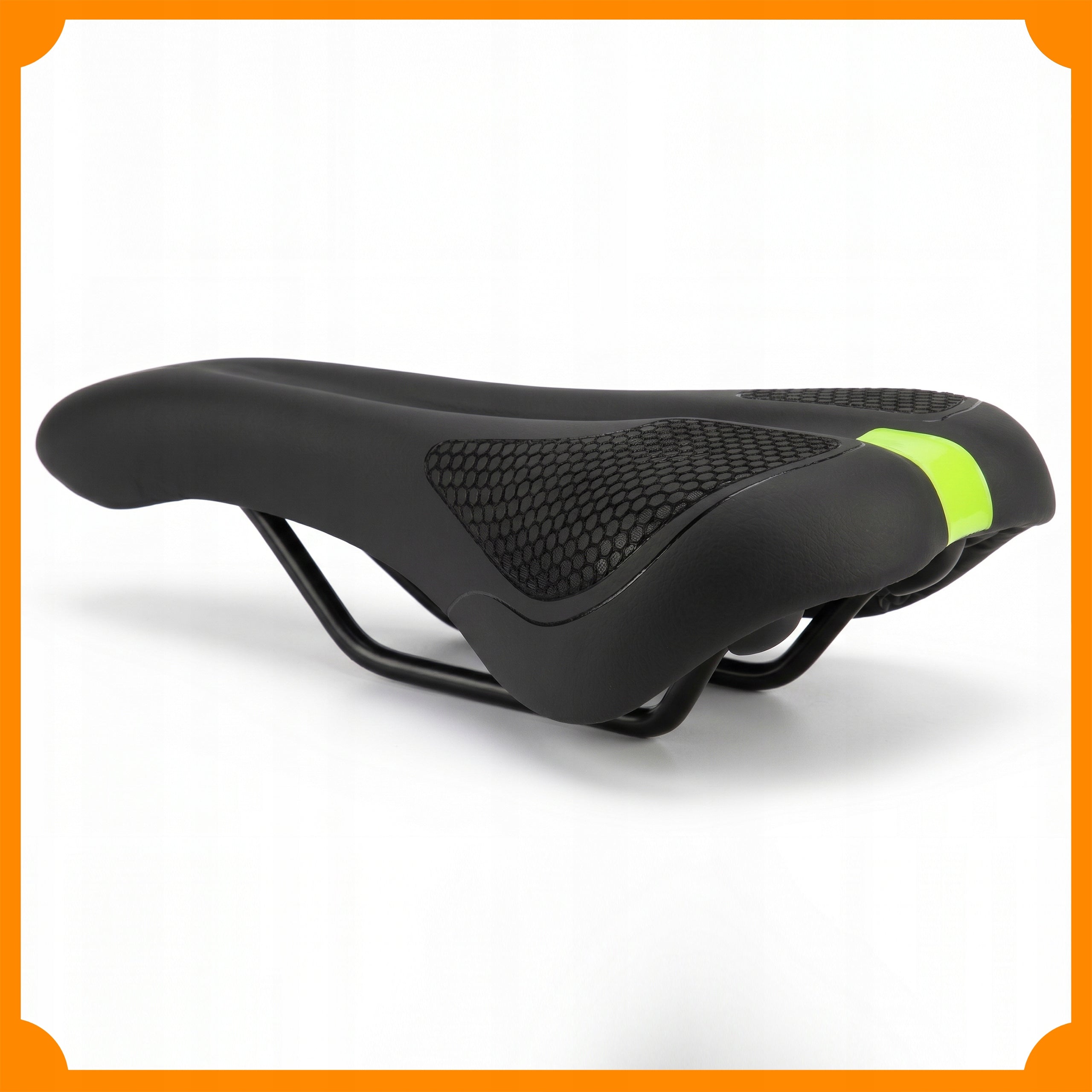 MEN'S SPORTS BIKE SADDLE SOFT ANTI-SHOCK SADDLE FOR BIKE Model amortyzowane ergonomiczne ograniczenie drgań