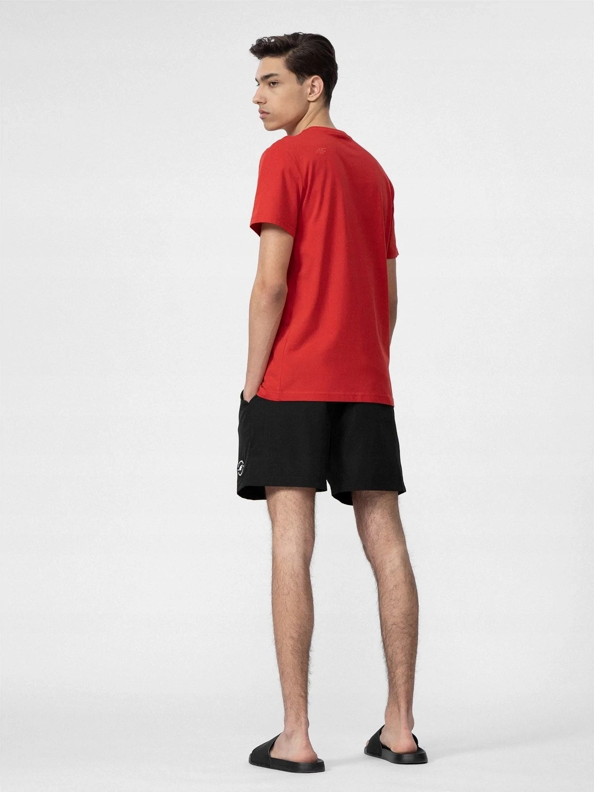 MEN'S SWIM SHORTS 4F Quick-drying Sports Black SHORTS r. M Packaging status original