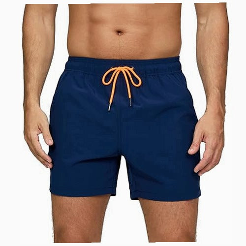 MEN'S SWIMMING TRUNKS QUICK-DRYING BREATHABLE POCKETS ZIPPER FOR HOME